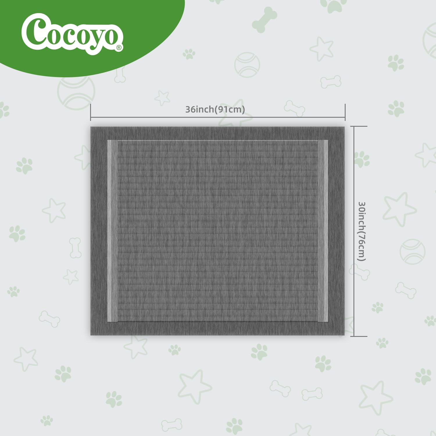 COCOYO XXL pads ideal for puppies and senior dogs during training.