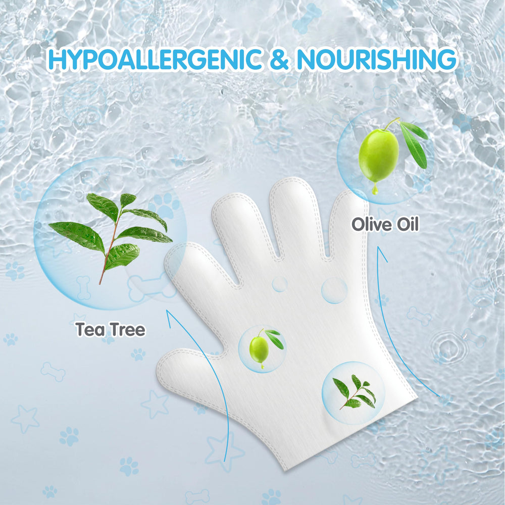 COCOYO individually wrapped wipes ready for travel and on-the-go grooming.