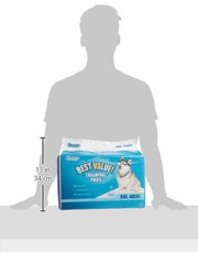 COCOYO Training Pads quick-drying surface helps keep paws dry after use.