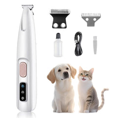 Cofiabby electric paw trimmer with LED light for precise paw grooming.