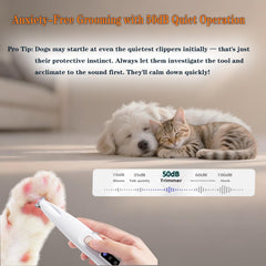Cofiabby waterproof pet grooming trimmer for indoor and outdoor use.