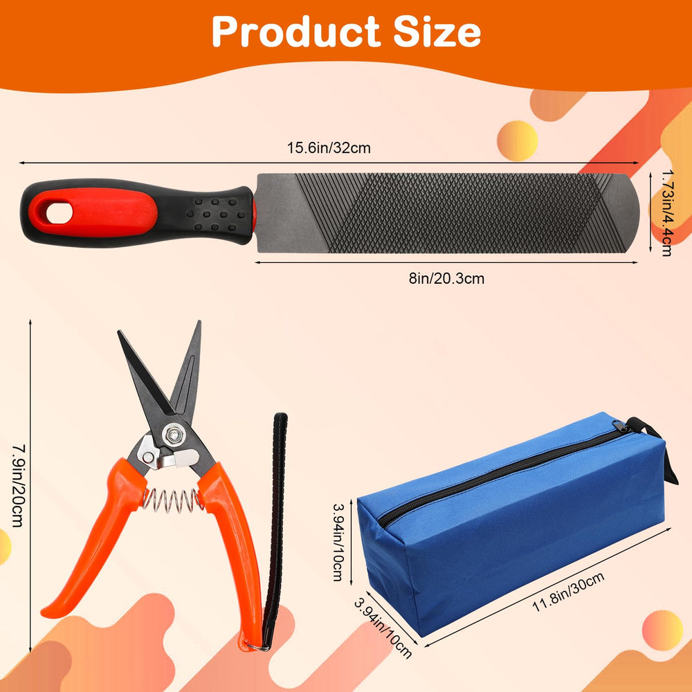 Coldairsoap goat hoof trimmers carbon steel blade close-up highlights sharp edge.