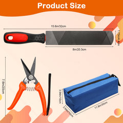 Coldairsoap goat hoof trimmers carbon steel blade close-up highlights sharp edge.