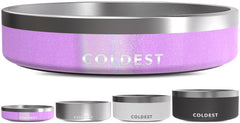 Coldest Dog Bowl with anti-rust metal for durable daily use.