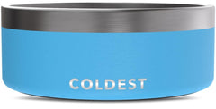 Coldest Water dog bowl in anti-rust stainless steel for lasting durability.