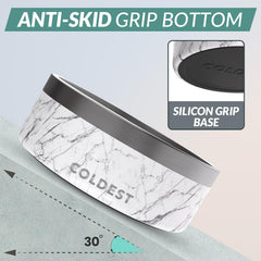 Coldest Water dog bowl with anti-rust stainless steel for durable hydration