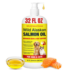 ColEaze Wild Alaskan Salmon Oil bottle pour for easy meal topping