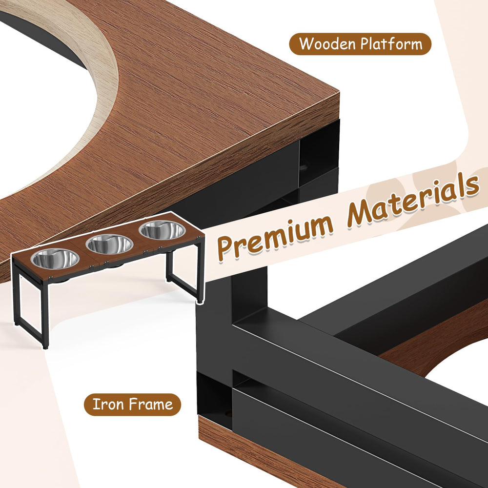 Colewin minimalist design blends with any decor in the feeding area