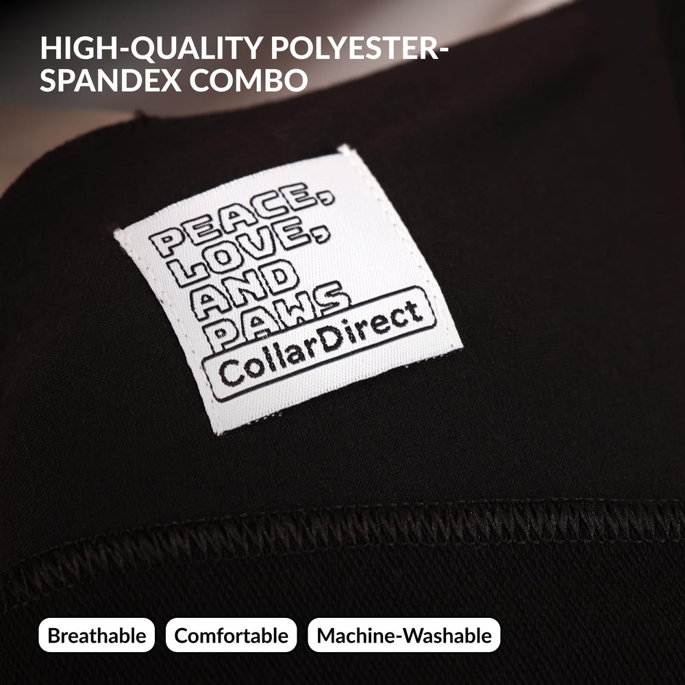CollarDirect Cat Sling closeup reveals breathable fabric and soft cushioning