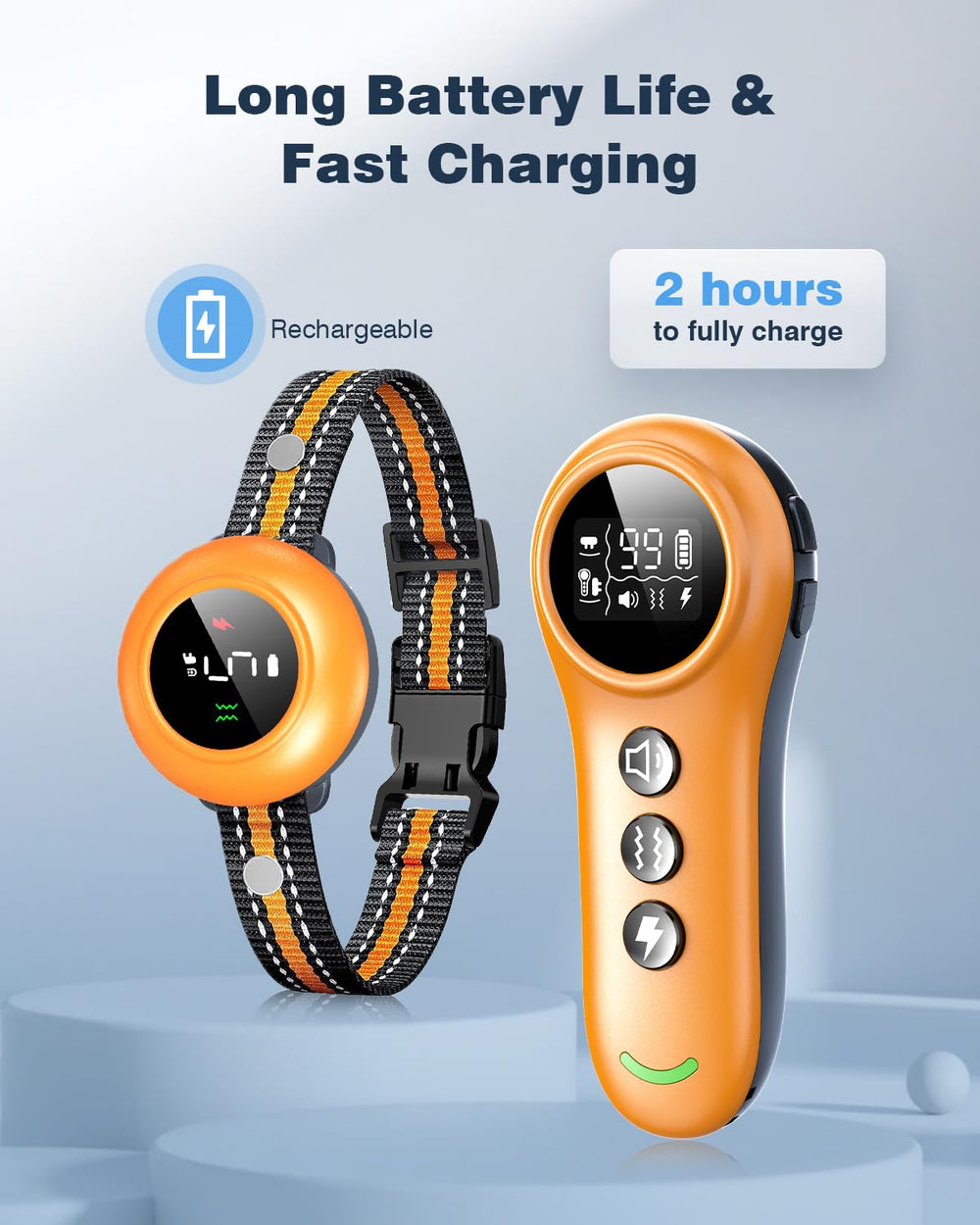 Colofrog USB charging image communicates fast charging and long standby