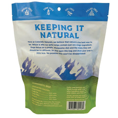 Colorado Naturals beef jerky strip closeup showing chewy texture