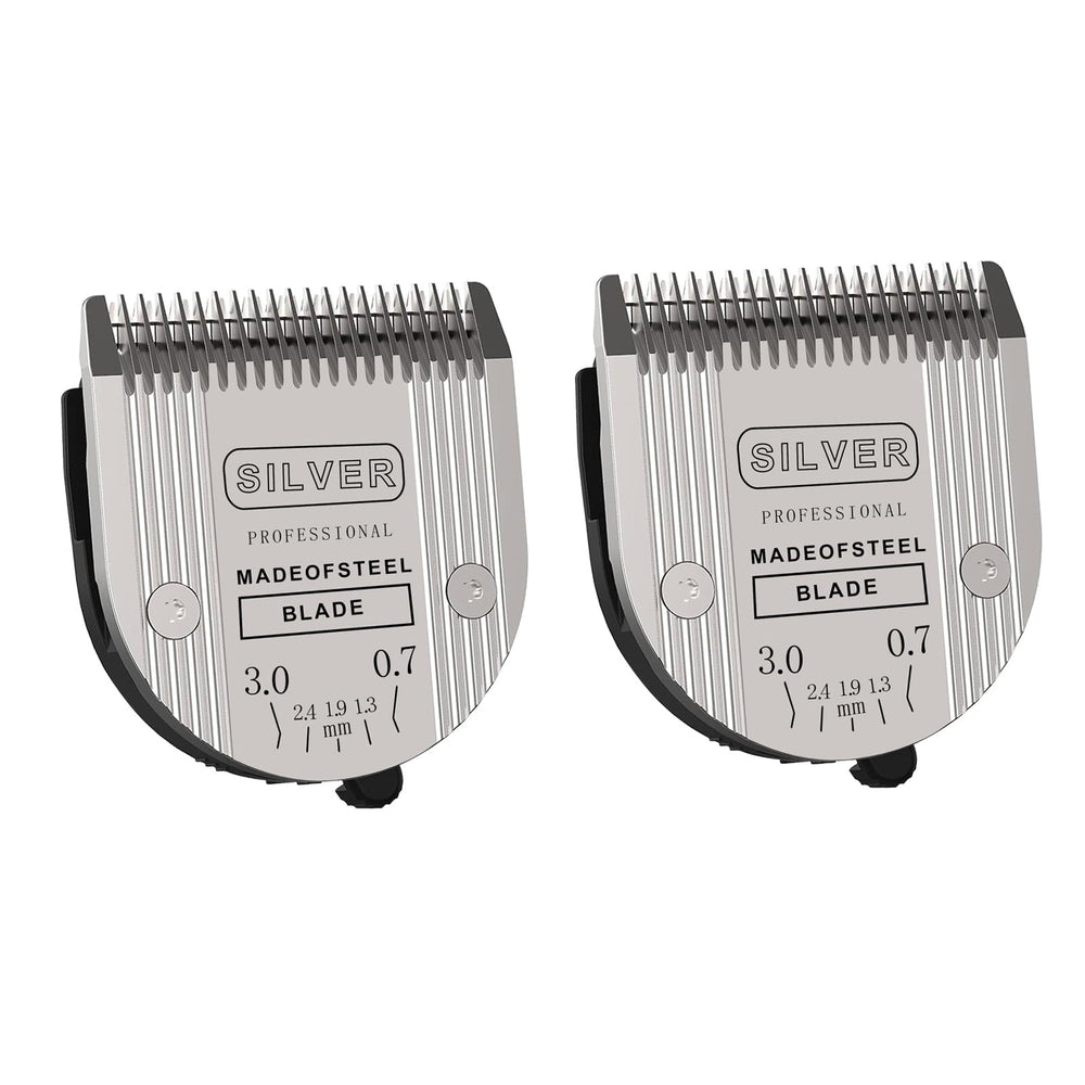 Colorski 2-pack 5-in-1 blade close-up shows sharp edges for precise grooming