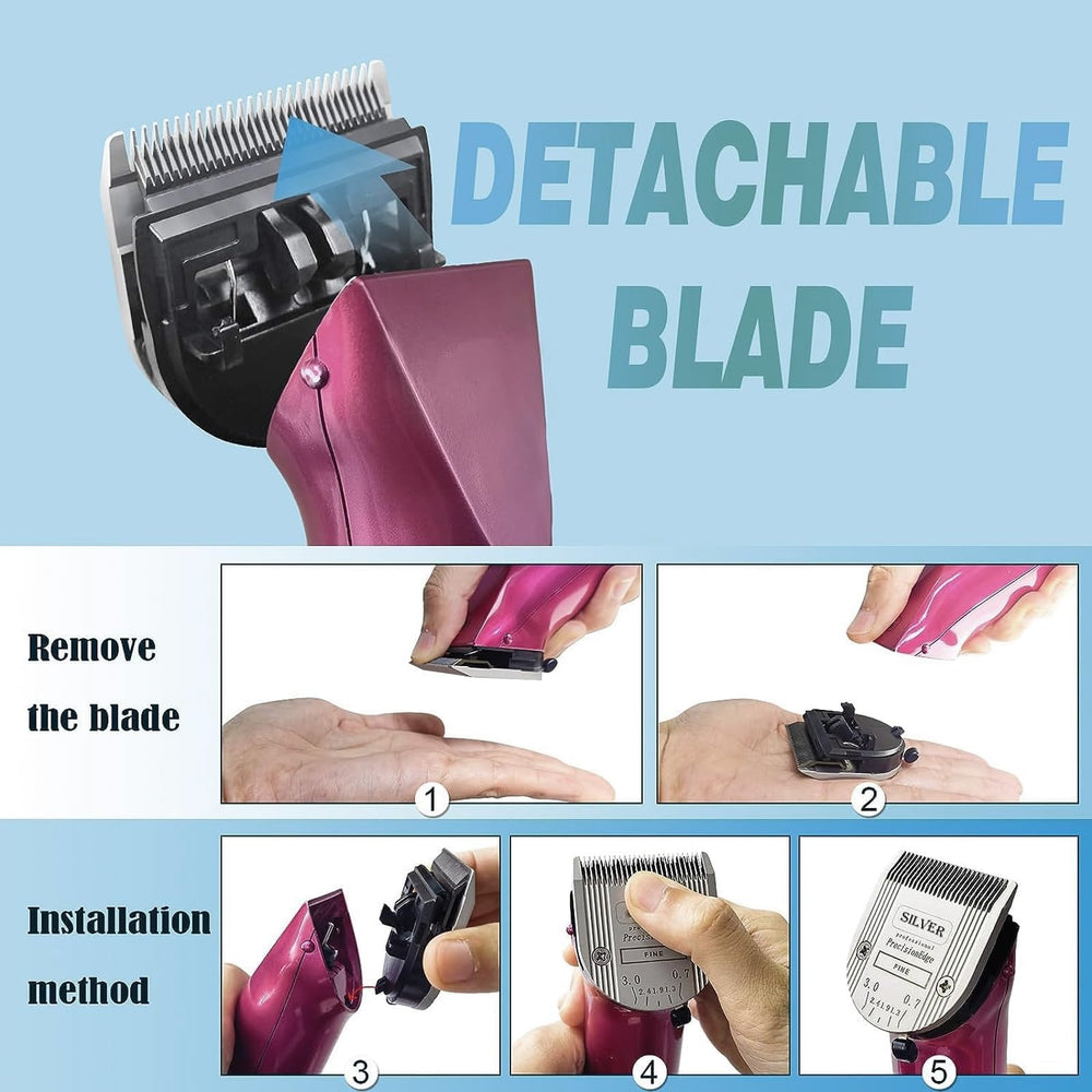 Colorski blades with simple handling for smooth grooming control