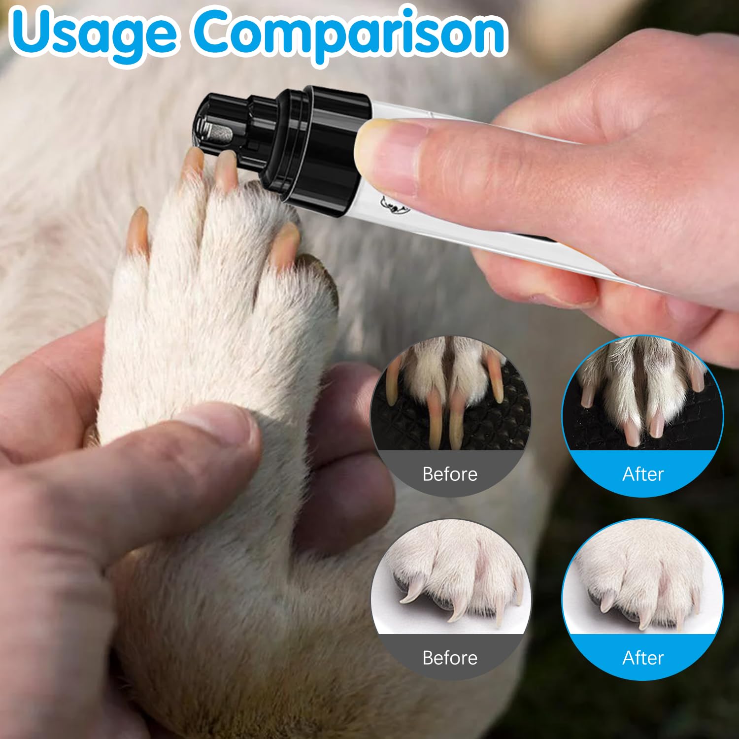 COLOTTE Silent Groom Pro ergonomic design, lightweight and easy to handle