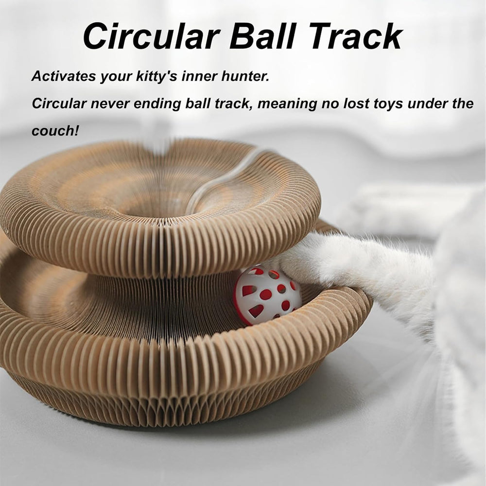 Comasua cat toy eco-friendly materials safe paw handling.