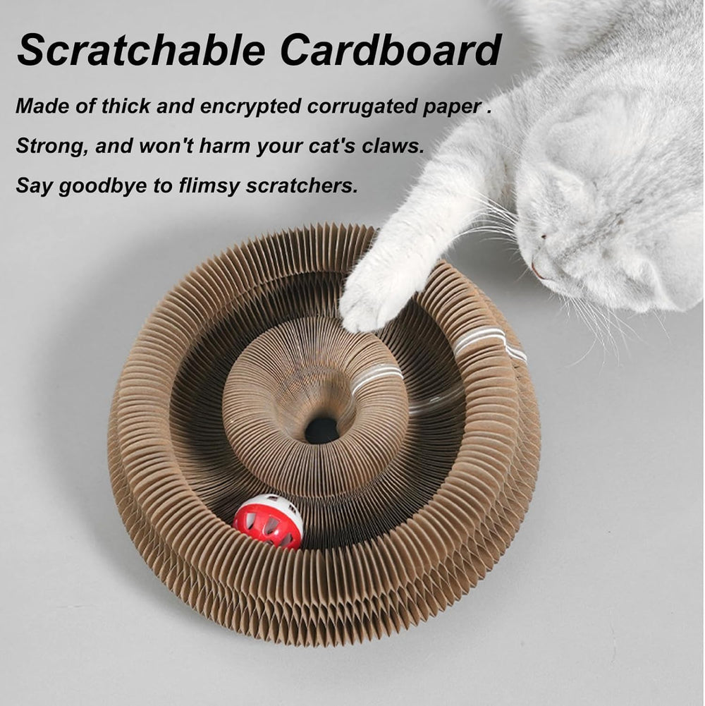 Comasua Kitty Curls Cat Toy eco-friendly material highlight