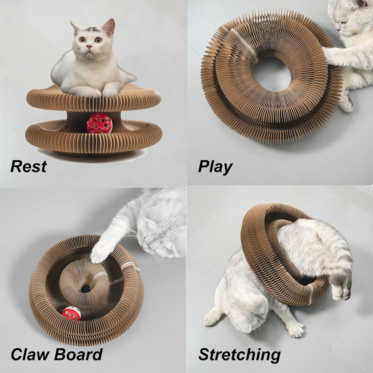 Comasua Kitty Curls Cat Toy multipurpose play space expansion concept