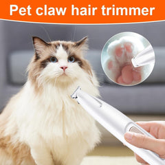 Comasua paw trimmer LED display shows full charge for easy recharge planning.