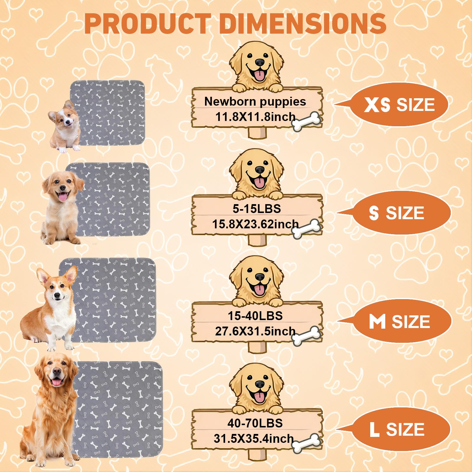 Comasua pad ideal for home use and crate training.