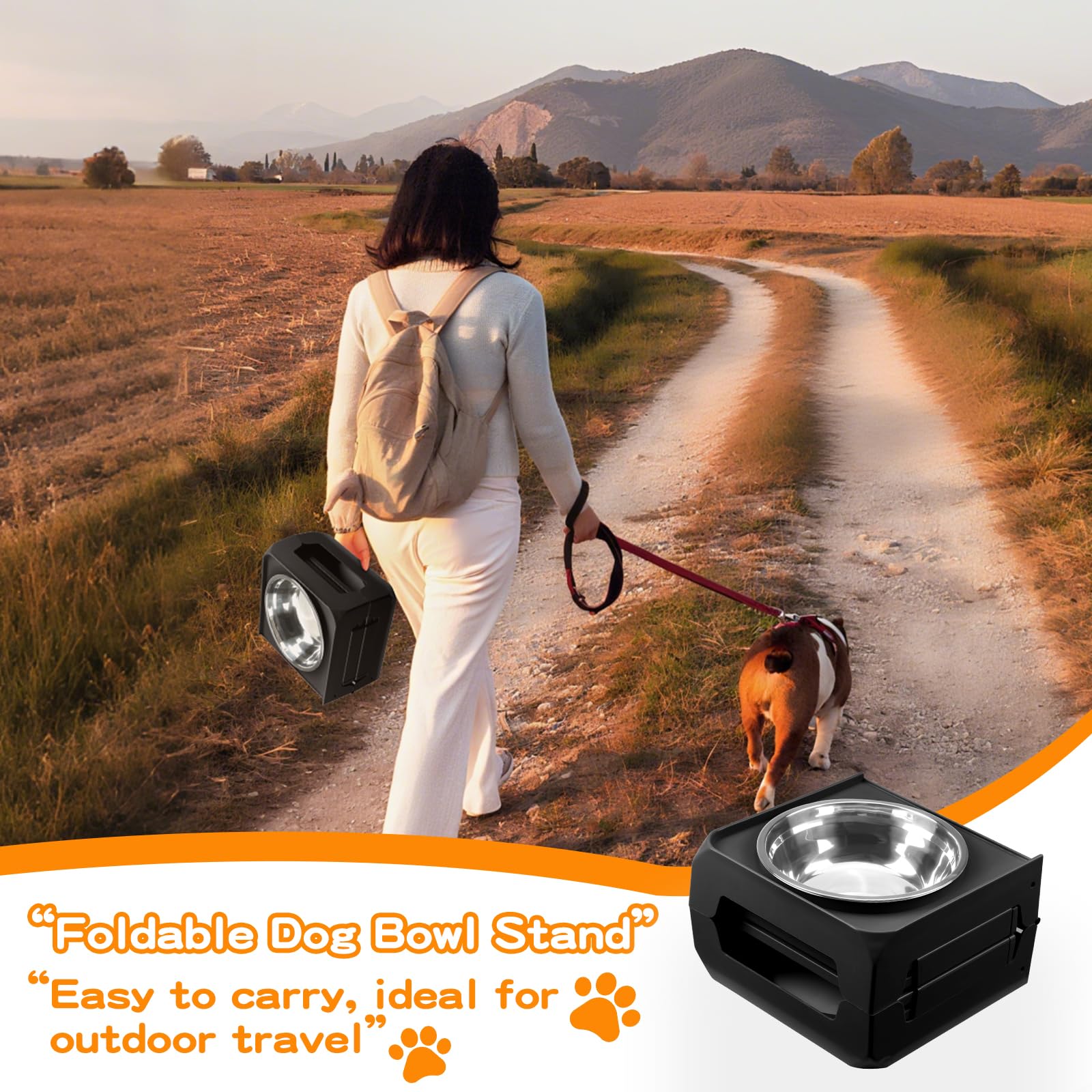 COMESOON BPA-free, rust-resistant bowls stay clean and safe.