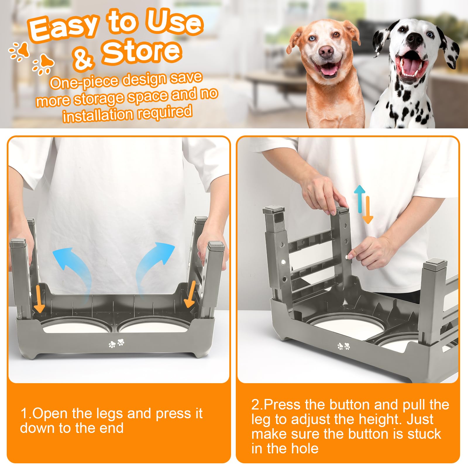 COMESOON ergonomic feeding setup supports comfortable posture during meals.