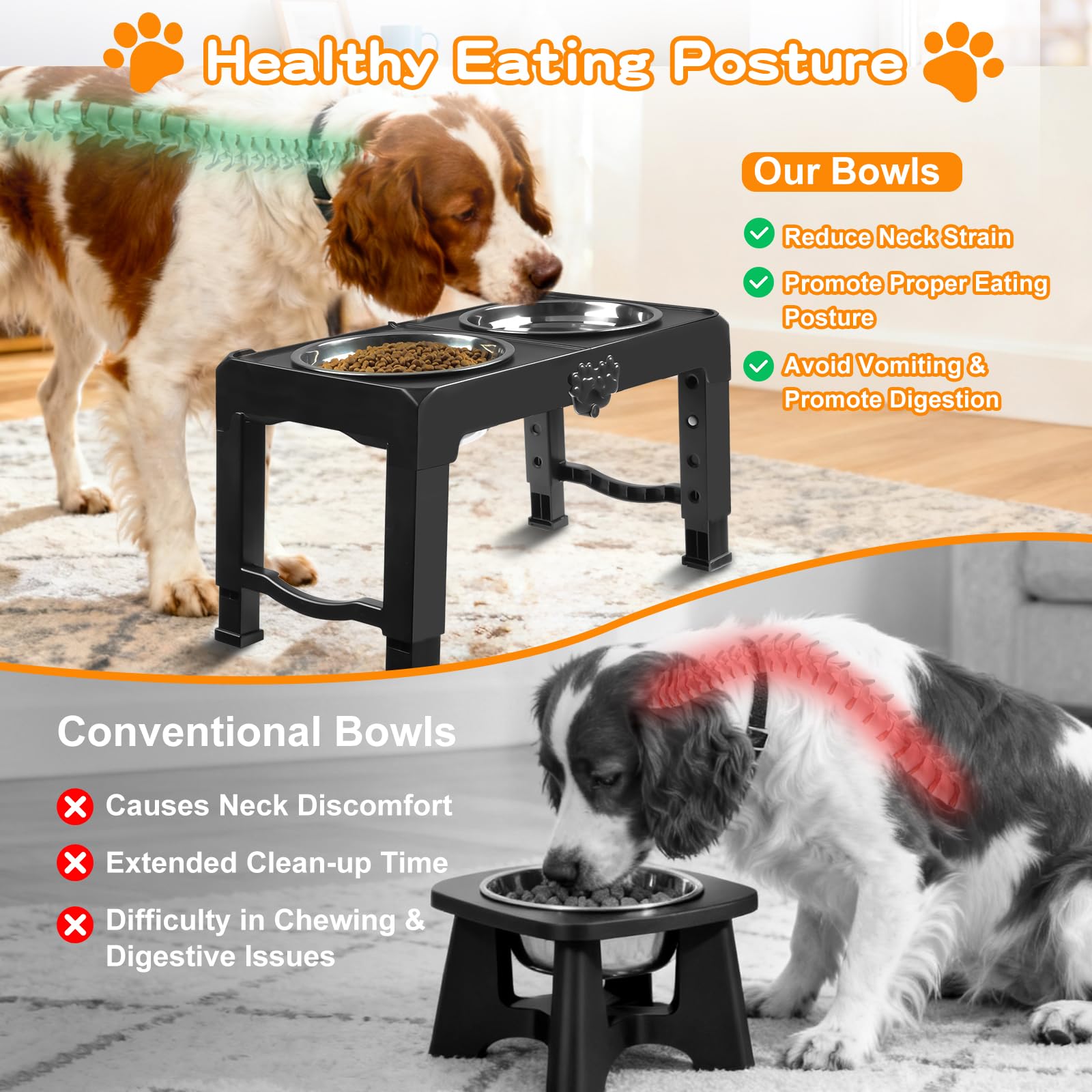 COMESOON foldable travel feeder shown compact for home or travel use.