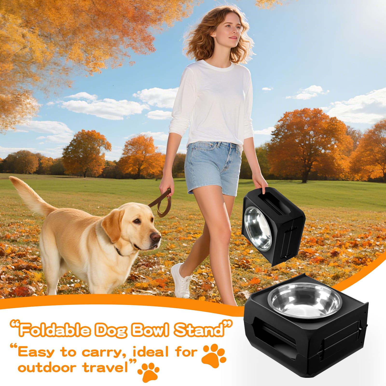 COMESOON large-breed feeder supports dignified meals for big dogs.