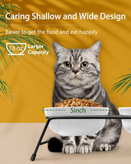 COMESOON sturdy stainless-steel stand with rubber pads prevents spills and floor scratches.