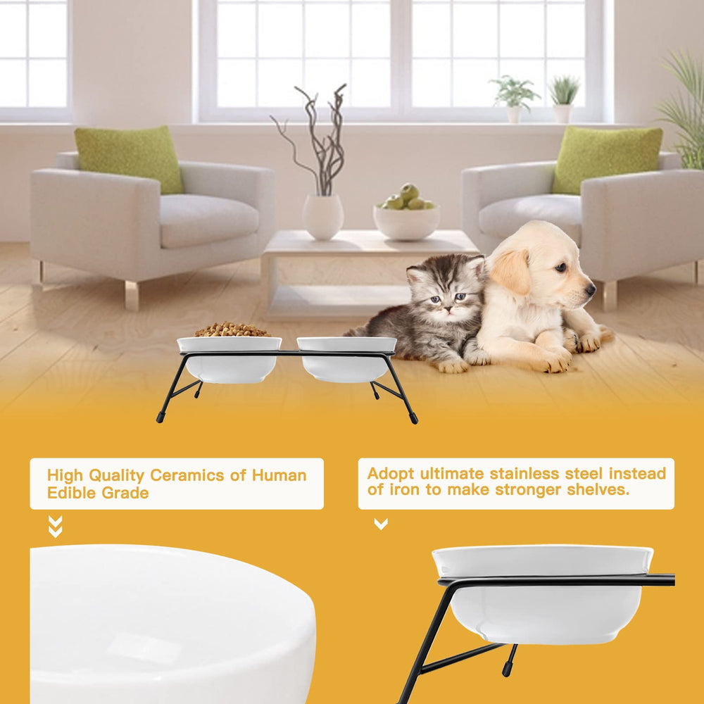 COMESOON detachable dishwasher-safe bowls simplify cleaning for busy pet parents.