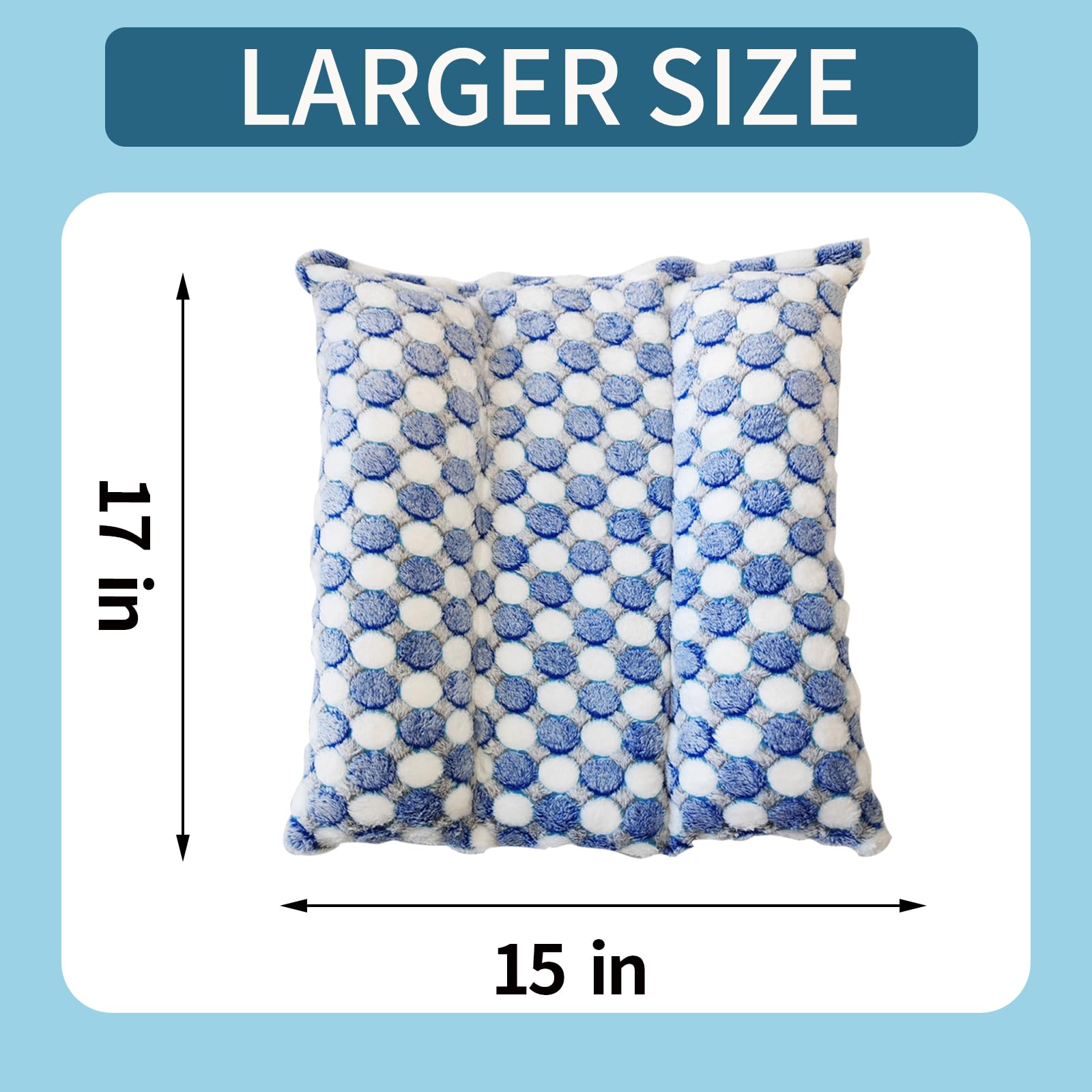 Comfisit rabbit bed thick fleece layer provides a plush sleep surface.