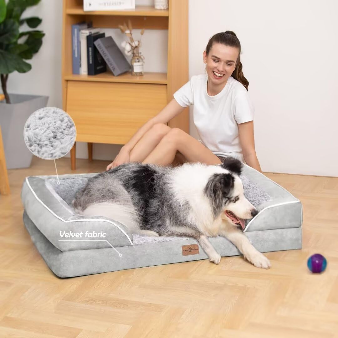 Comfort Expression four-sided wrap provides neck support and security.