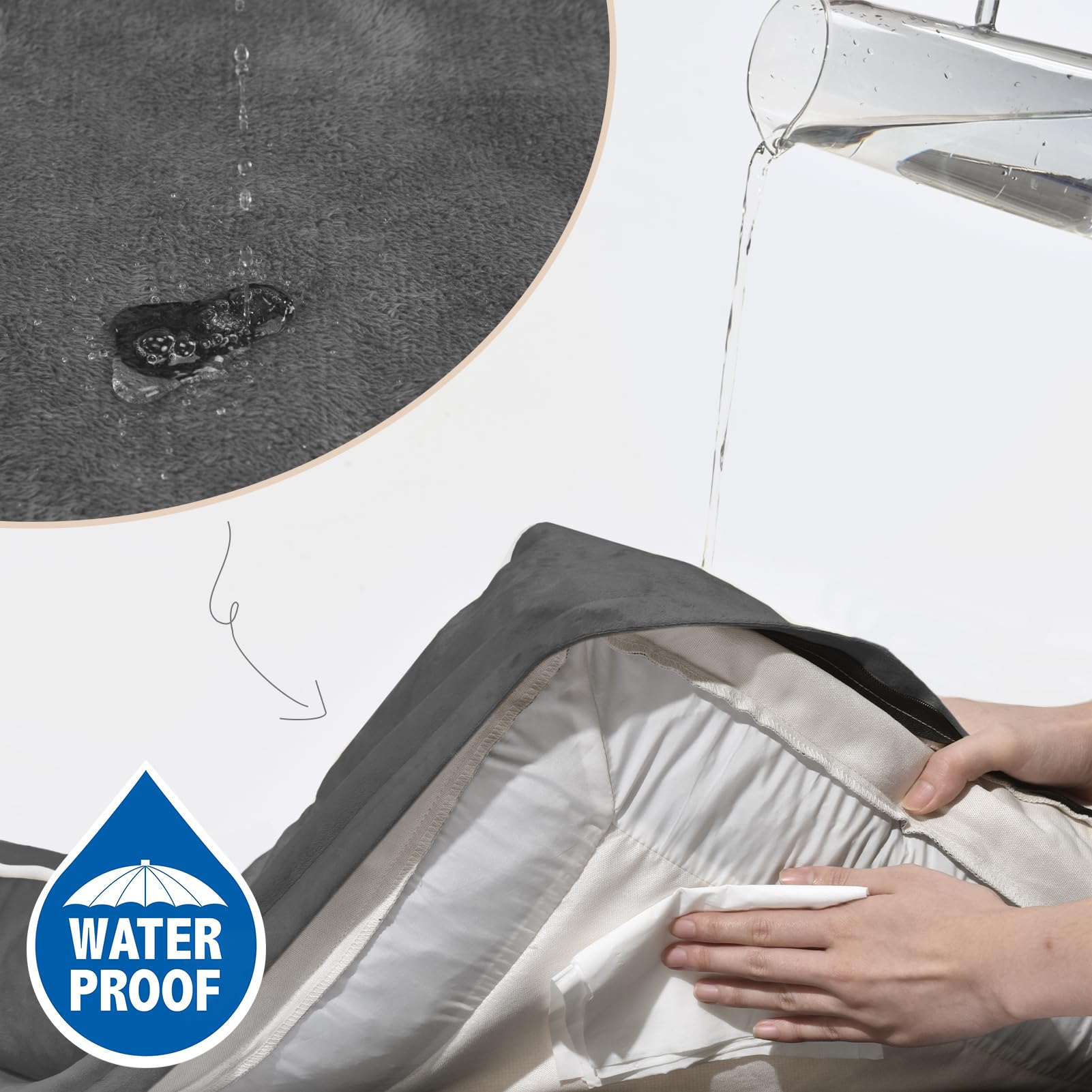 Comfort Expression non-slip bottom stays put during playful moments and naps.