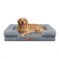 Comfort Expression orthopedic dog bed 36x27 front view with supportive foam.