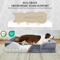 Comfort Expression bed bolsters close-up highlighting neck support