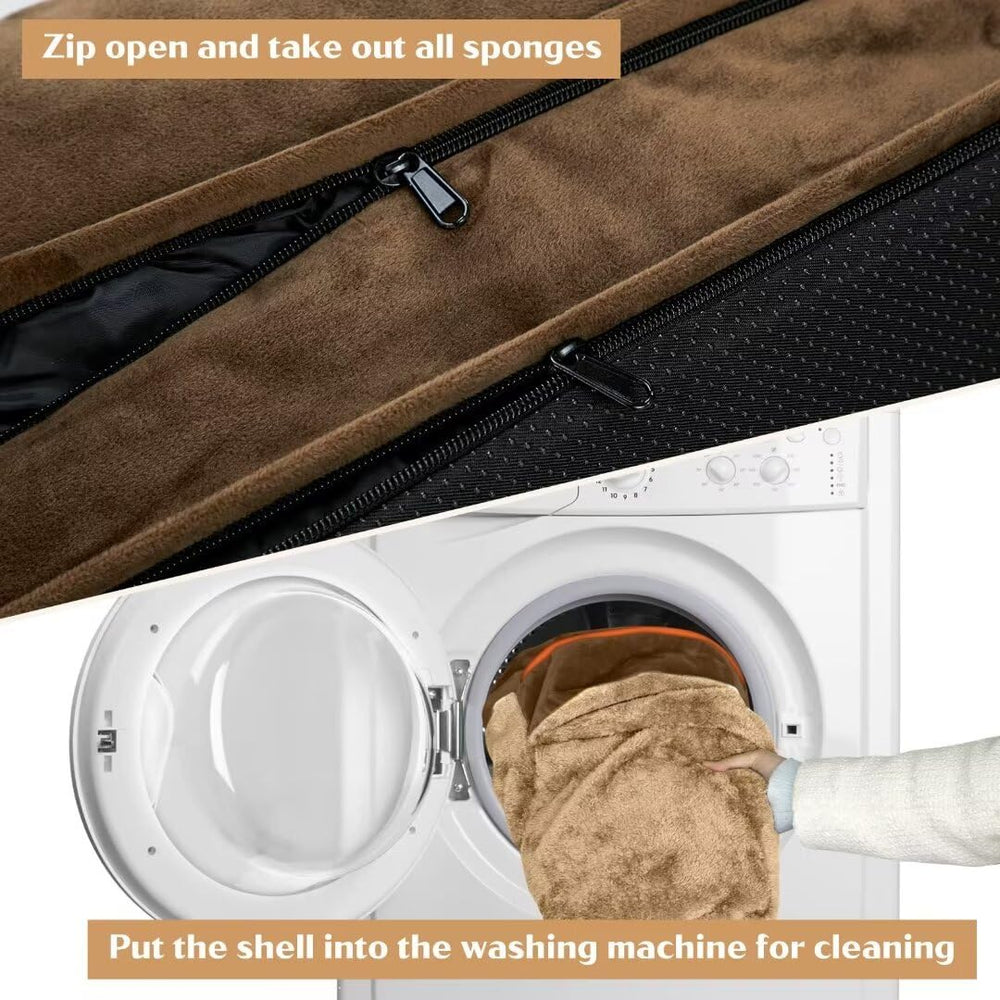 Bed ships vacuum-packed and expands to full loft after opening.