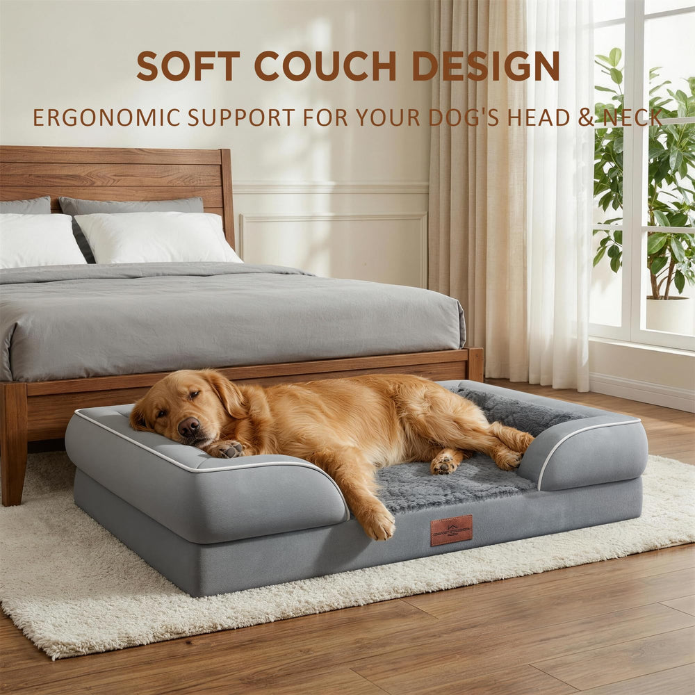 Removable cover close-up on Comfort Expression bed for easy cleaning.