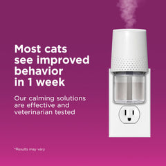 Comfort Zone 30-day calming coverage for a room in multi-cat homes.