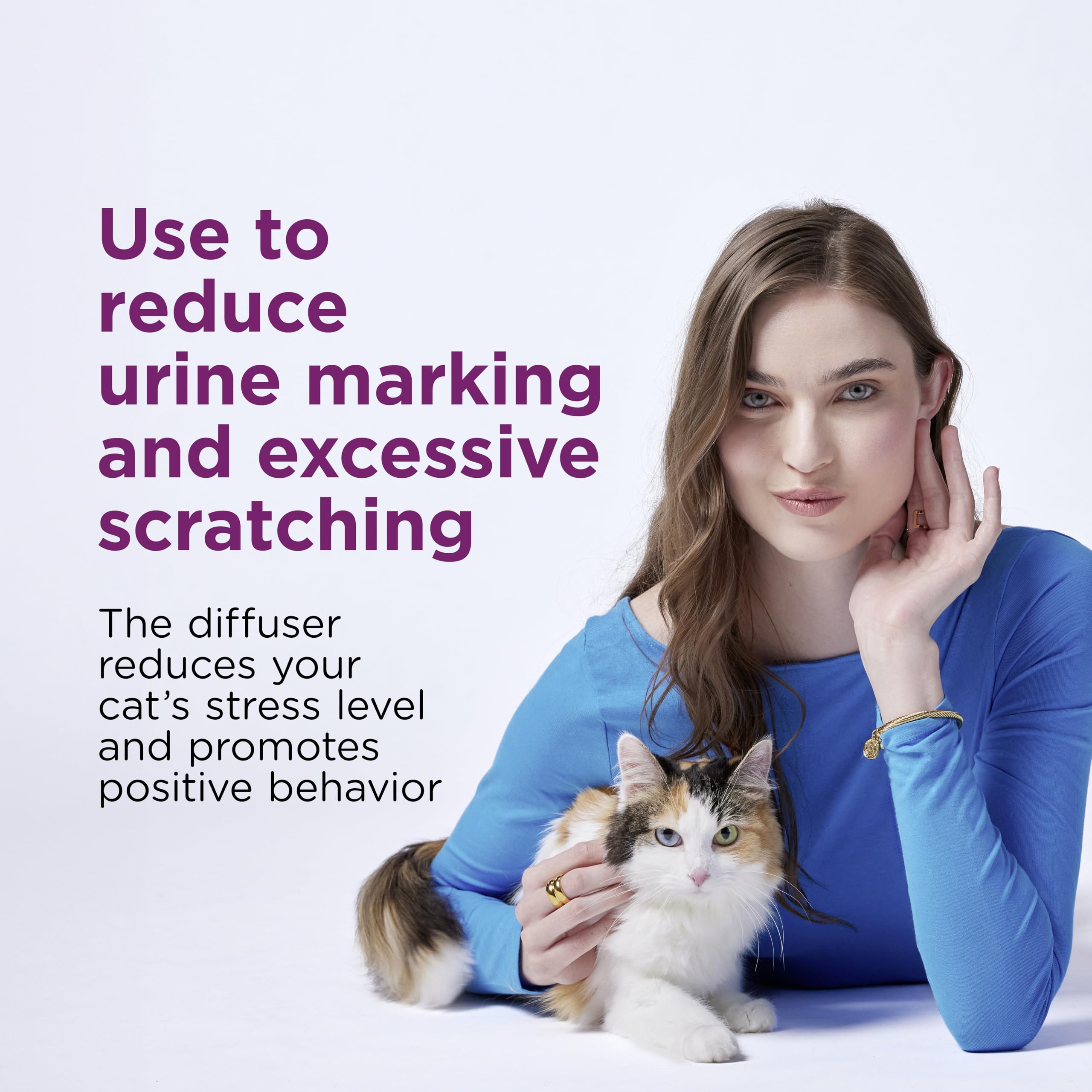 Comfort Zone cat calming diffuser refills pack for ongoing calm.