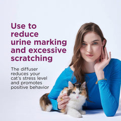 Comfort Zone cat calming diffuser refills pack for ongoing calm.
