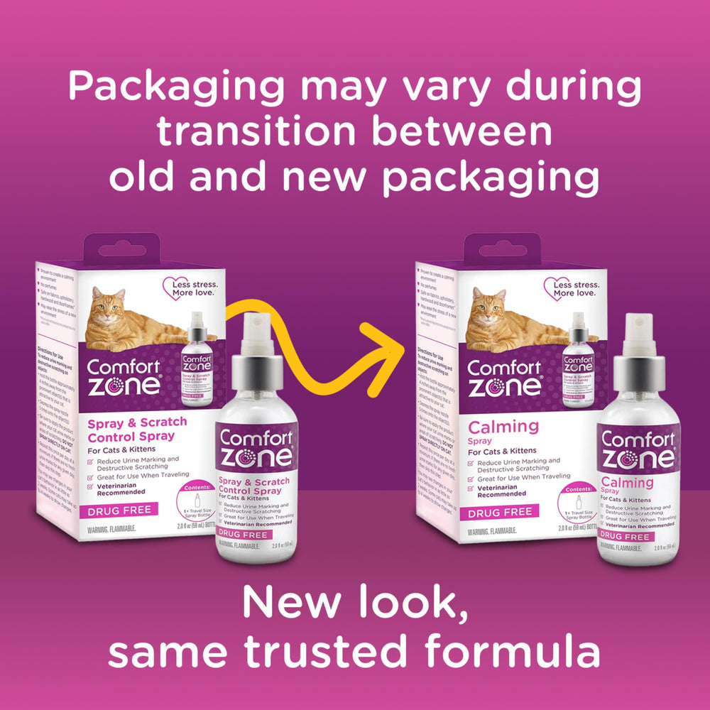 Close-up of Comfort Zone label showing fragrance-free and drug-free formula.