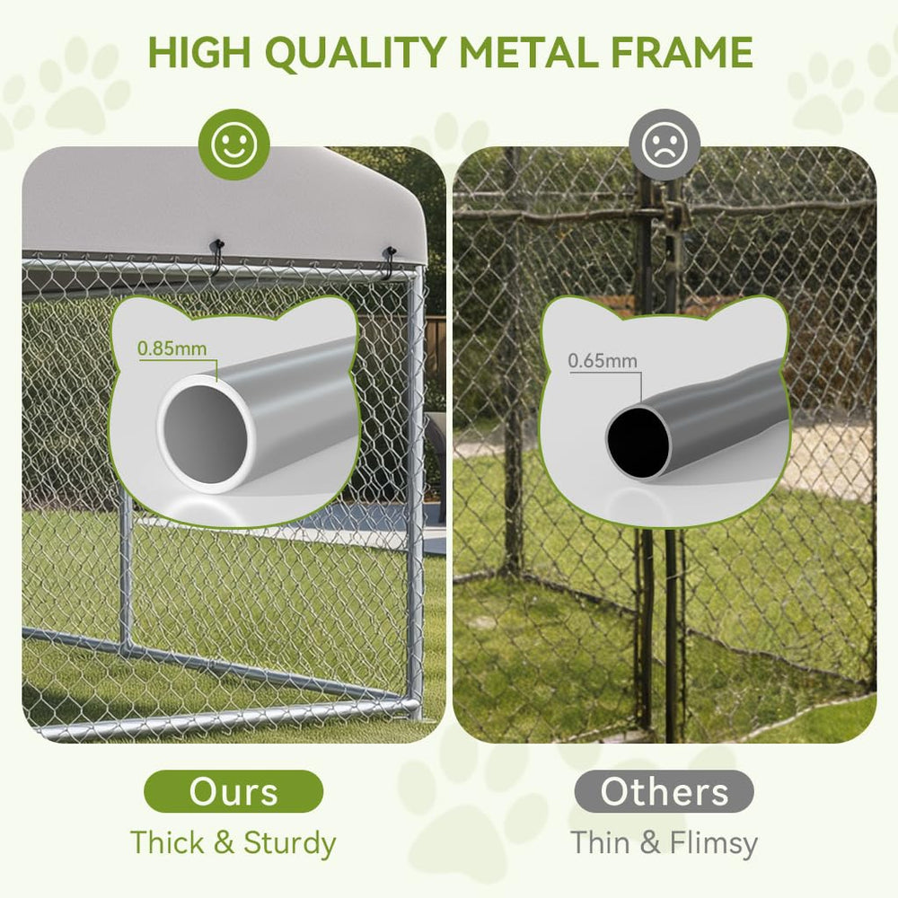 COMHOMA spacious enclosure offers ample room for exercise and rest.