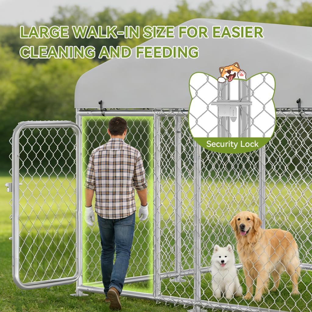 COMHOMA large-dogs friendly design fits active breeds.