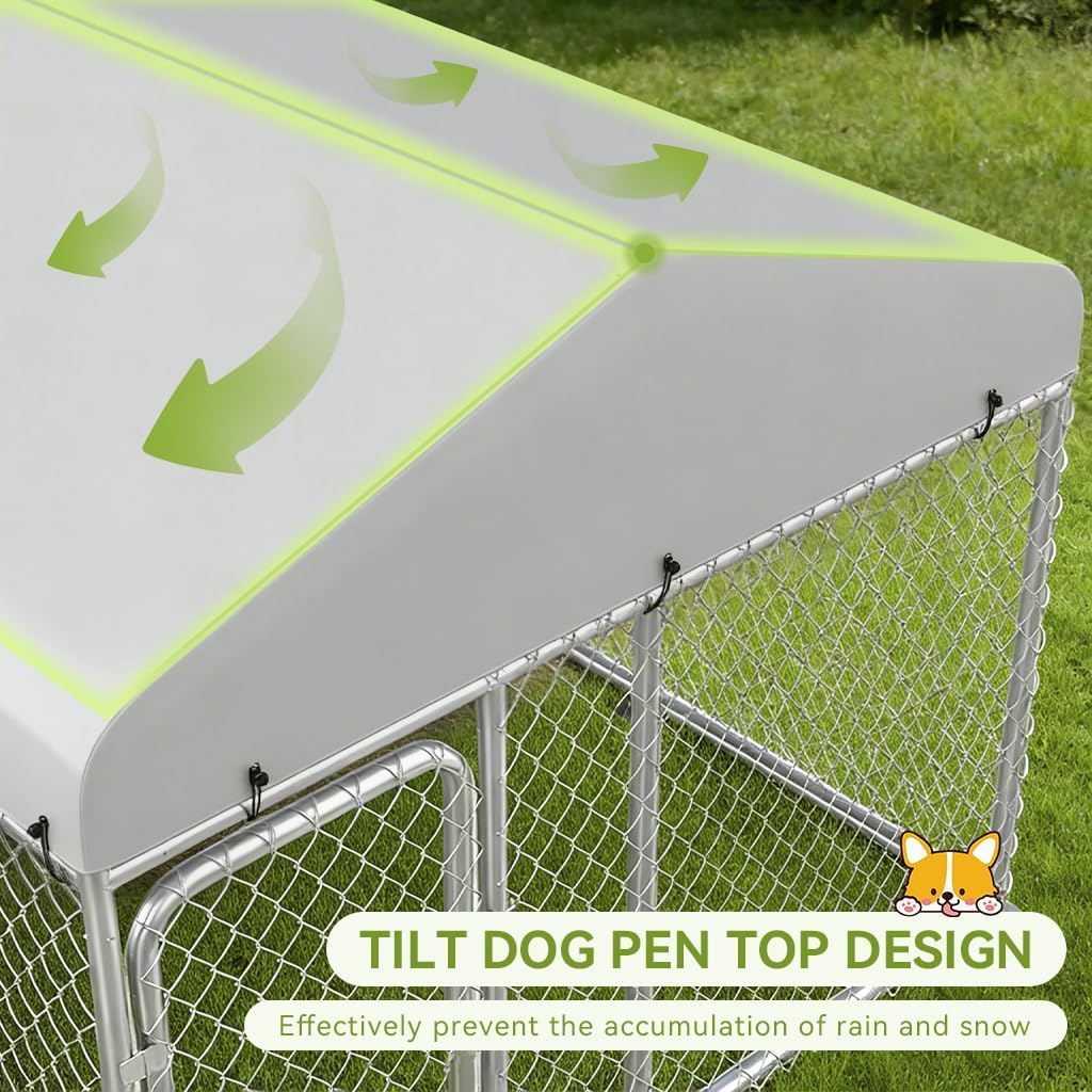 COMHOMA rust-resistant frame supports year-round outdoor use.