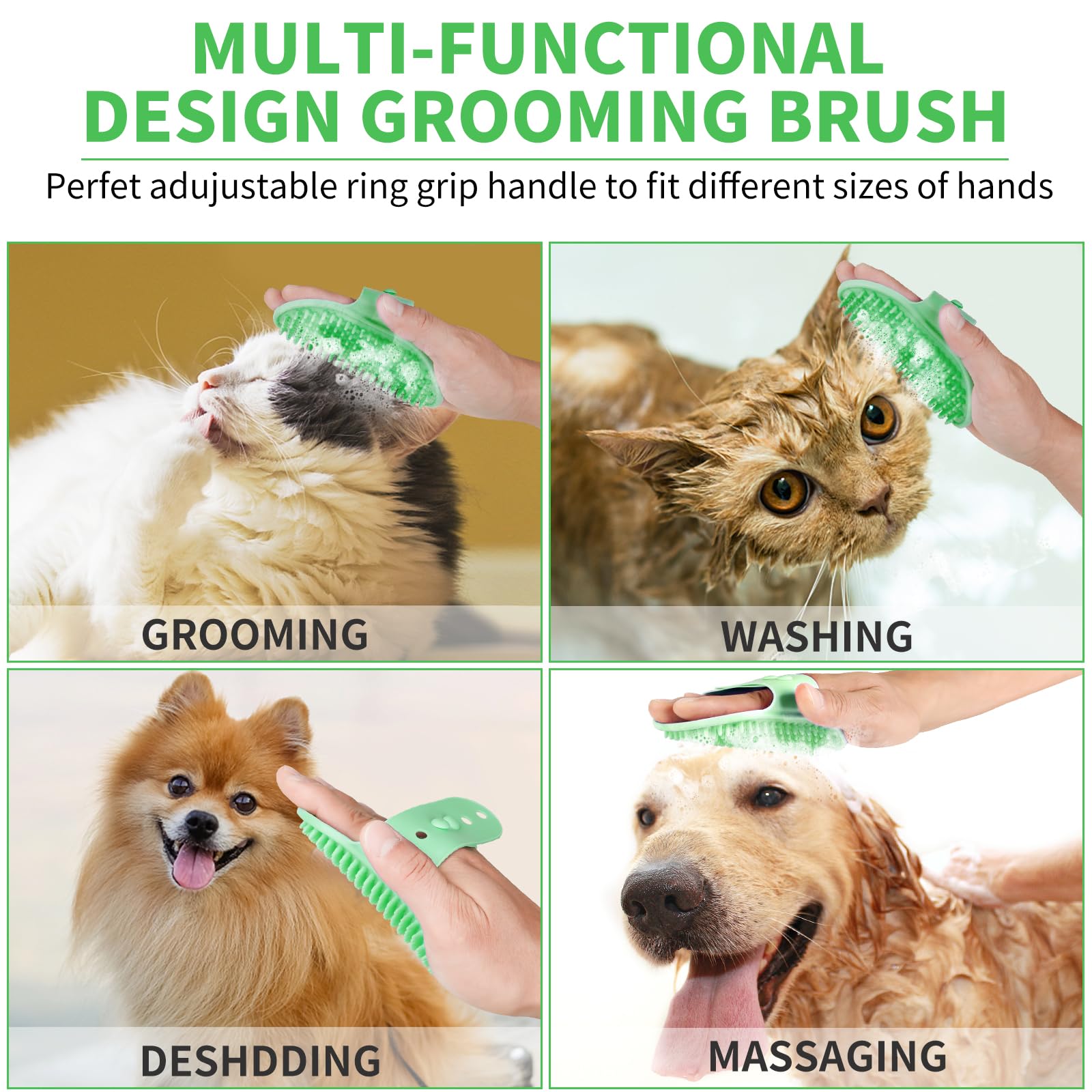 Comotech large paw cleaner cup with water demonstrating a simple cleaning process