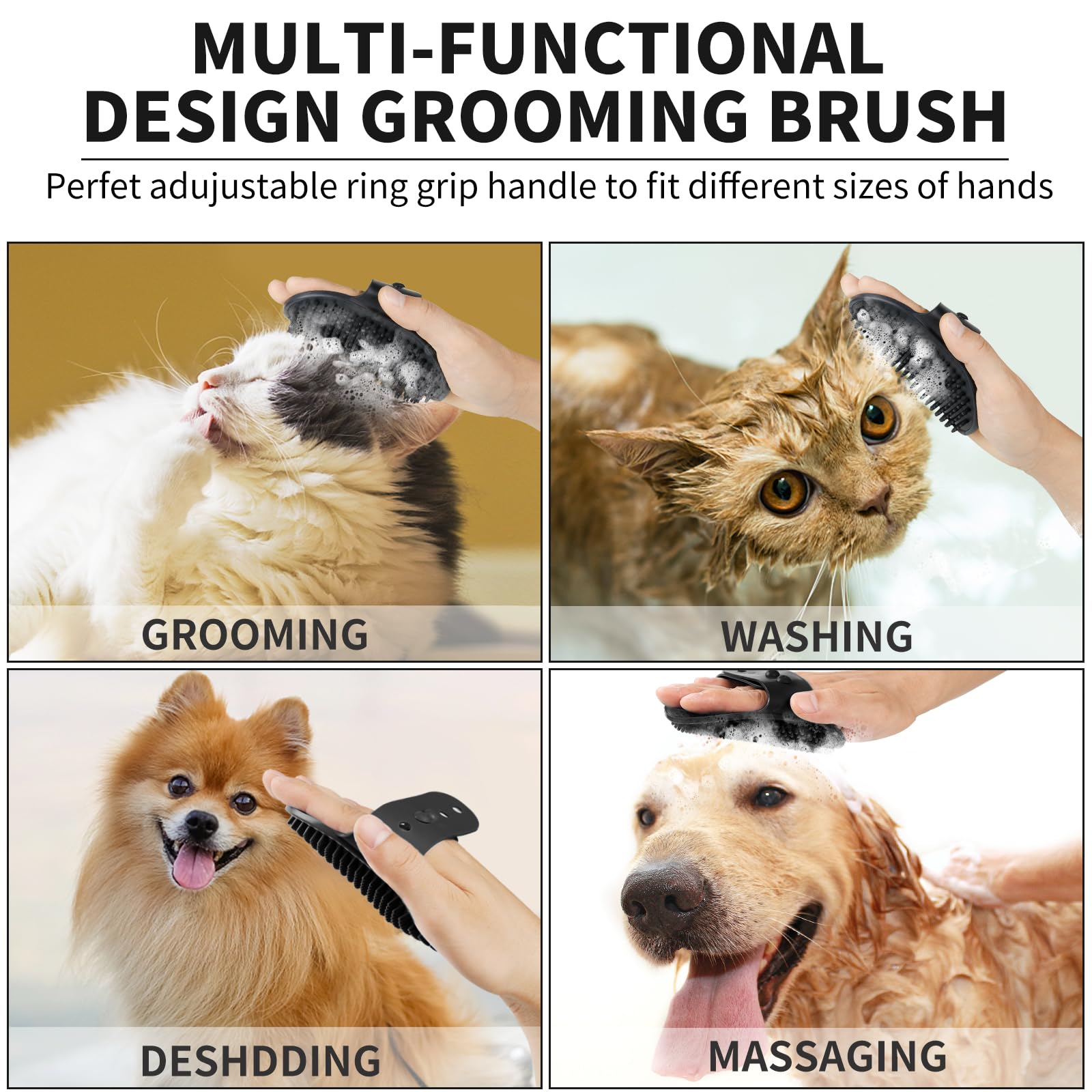 Comotech absorbent towels dry paws quickly after washing sessions.