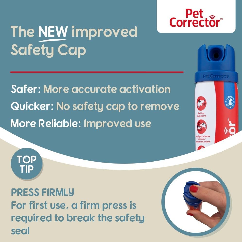 Company of Animals Pet Corrector safety instructions label for proper use.