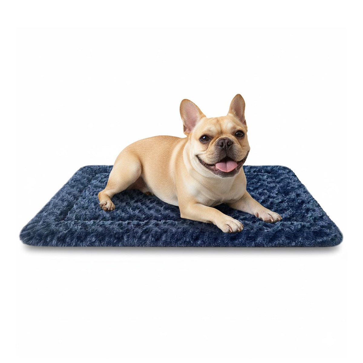 COMPAWNY dual-sided dog bed mat shows reversible design for year-round comfort