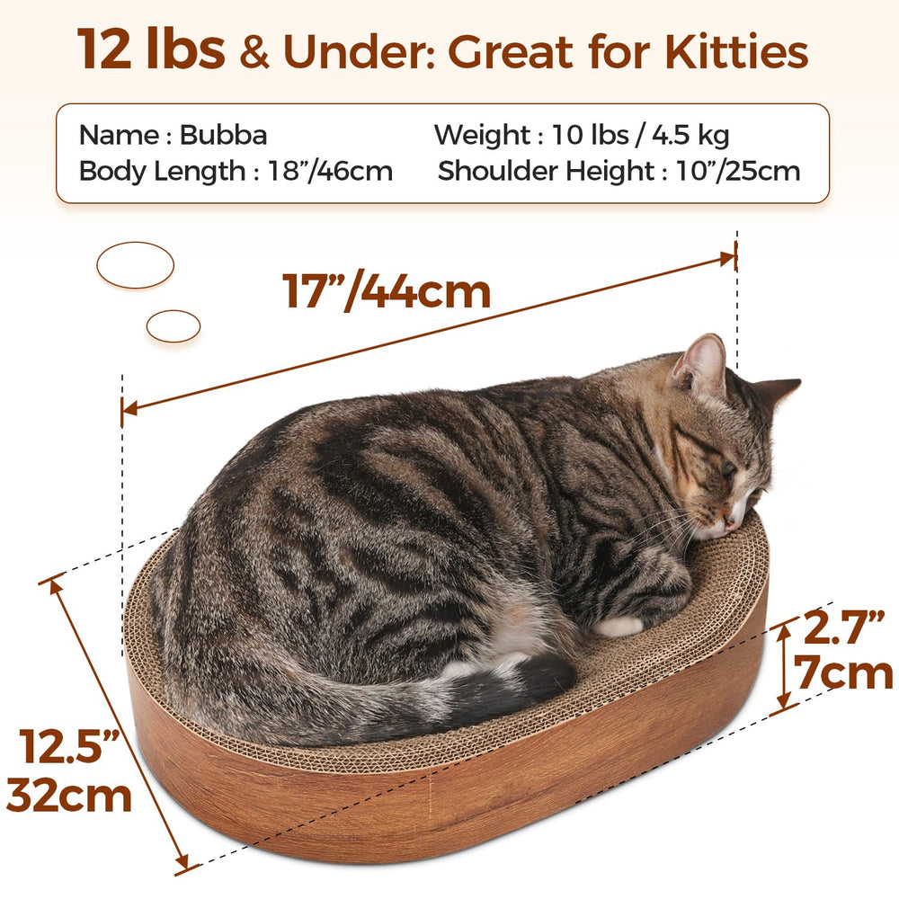 ComSaf sealed-base scratch pad keeps floors clean after play sessions.