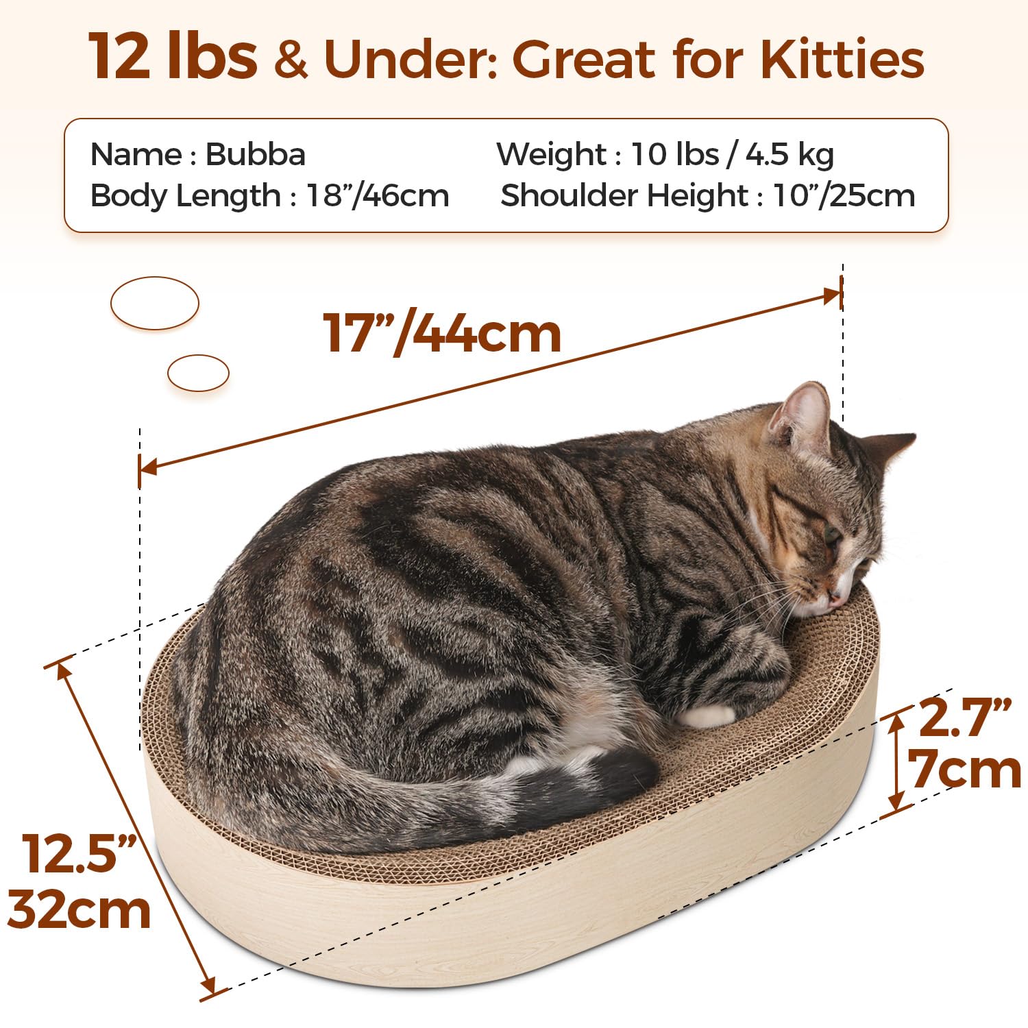 ComSaf sealed-base scratcher contains debris for easy cleanup.