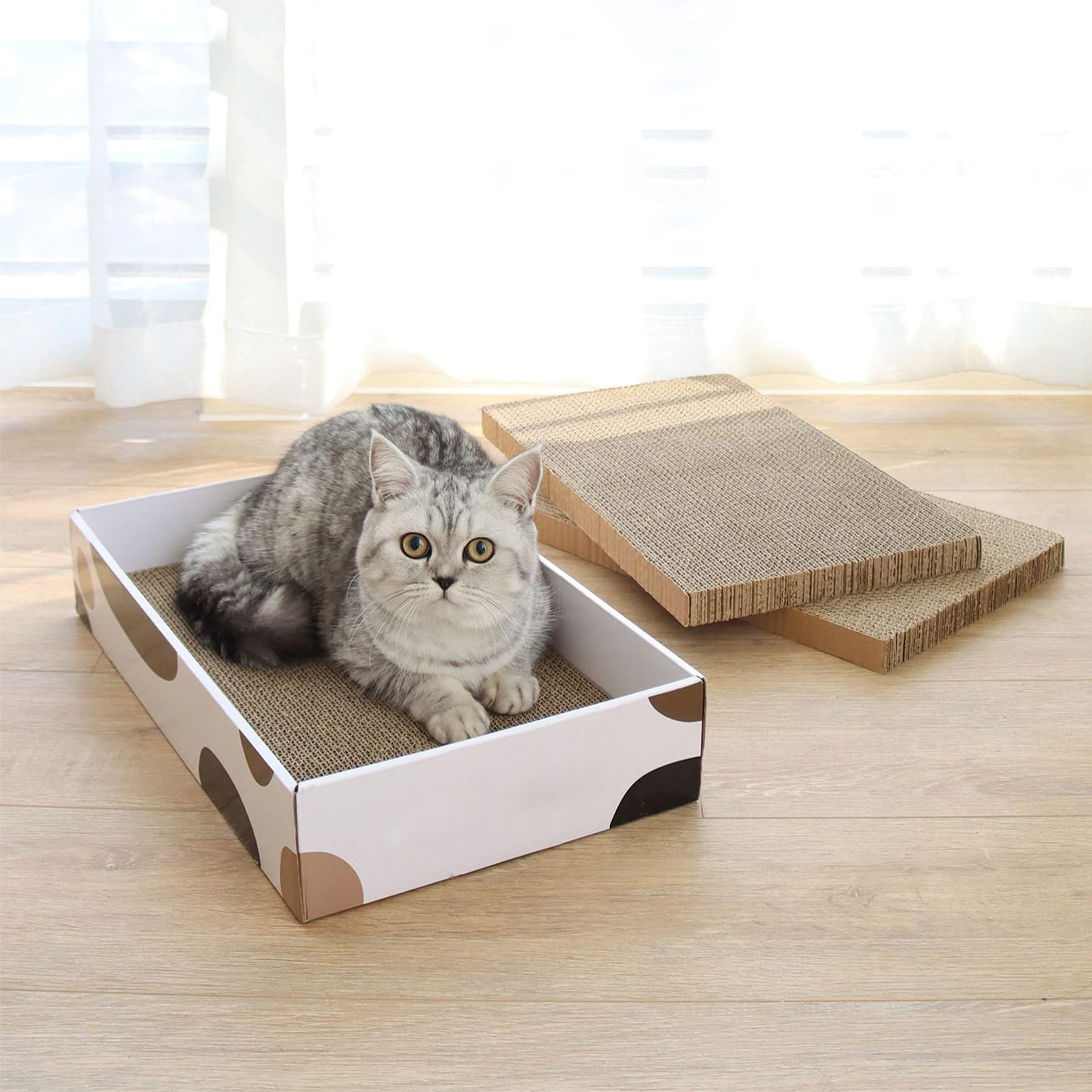 ComSaf easy-to-replace boards for quick refresh of scratching surface.